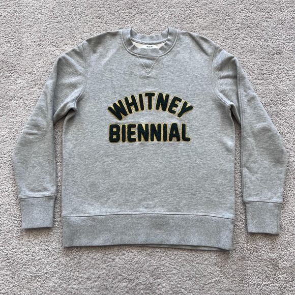 Hillflint Other - Hillflint X Whitney Shop Whitney Biennial Sweatshirt Mens Small Gray Graphic